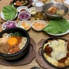 お昼は韓国料理