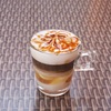 モロッコ・シェフシャウエンの「COFFEE BREAK Chefchaouen」でヘーゼルナッツラテ。