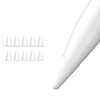 Apple Pencil ペン先 カバー シリコン 10個入 アップルペンシル ペン先 保護 ケース 超薄 柔らかい 强滑り止め 静かな (第1、2世代 適用 スリーブ) (ホワイト)