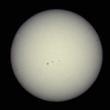 「太陽(白色光)」の撮影　2022年3月4日(機材：ミニボーグ50FL、E-PL6、ポラリエ)