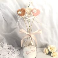 うとうとくまちゃんのミニウェルカムボード - mocharina＊布あそび