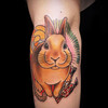 うさぎのタトゥー rabbit tattoo