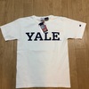 champion T1011 heavy weight jersey "YALE" Tシャツを購入した