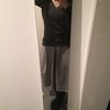 スキニーなニットがお好き