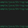 String.split