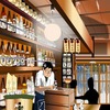 東京八重洲にある飴色酒場「ふくべ」をエクセルで描いてみた