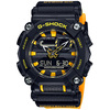 GA-900A-1A9JF(イエロー)【G-SHOCK】「10角ベゼル」「機能ボタンすべり止め チェッカリング」CASIOカシオ正規販売店 新潟県 柏崎市 岸本時計店