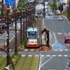 『エール』仕様の路面電車（豊橋）
