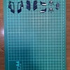 デカール貼り４　WAIST UNIT　＃４５