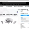 Meta XR SDKのサンプルシーンを試す
