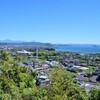 姶良脇元の愛宕神社から海岸線を見下ろす、島津義弘も見た風景か？