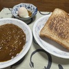 昨日の夕餉と今朝の朝餉。