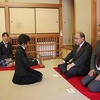 幸田しだれ桜まつり　茶道