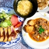 牛肉の赤ワイン煮込みと低糖質トースト マグロカツのデミグラソース添え この味似てる？