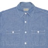 BUZZ RICKSON'S × BEAMS BOY シャンブレー ロングスリーブシャツ