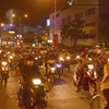 バイク天国ベトナムの風景