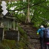 処暑の剣山に集うこと　雨