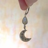 <handmade>Moon earring