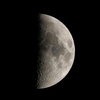 ４月１８日　さきほどの月