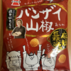 今夜のおやつ！岩塚製菓『バンザイ山椒 麻辣豆板醤味』を食べてみた！