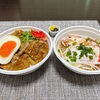 青森県八戸市/【wolt八戸】キッチンブルさんから日替わり丼と日替わり麺類を注文しました。