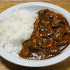 今日の食べ物　夕食にカレー