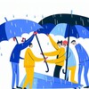 元気が出る話「雨の日の奇跡：見ず知らずの人々が紡ぐ優しさの物語」