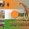 新着QSL via BURO　－ 5U9AMO, 5X8C －