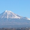 今朝の富士山