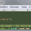  [Emacs][C++]Windows上のEmacsでc-eldoc.elを使う