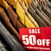 店内ほぼ全品半額セールあと1日！！