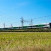E257系集約臨列車とmue trainの撮影