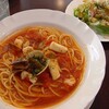 今日のランチ。Coffee shop KAKOのパスタ