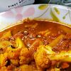 カリフラワーとじゃがいものカレー