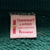 1782 無地 ダークグリーン ビンテージスウェット オリジナル タウンクラフト ペニーズ 60's DARK GREEN VINTAGE SWEATSHIRTS TOWNCRAFT PENNEYS 