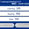 第343回TOEIC結果発表
