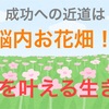 脳内お花畑が成功への近道？夢をかなえる生き方