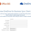 OneDrive for Business の新しい同期クライアントのプレビュー