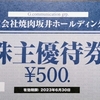 今週届いた株主優待①　～焼肉坂井HD(2694)、コニカミノルタ(4902)、空港施設(8864)～