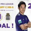 ◯ベルギー◯アンデルレヒト森岡亮太、1G1A！今季11G15AとMVP級（動画）