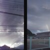 いつかの風景　雨上りの空