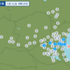 午前４時１９分頃に茨城県沖で地震が起きた。