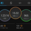 今月も何とか100km走れた