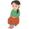 ひざ掛けのフリーイラスト素材