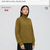 ユニクロの服のサイズは日本とカナダで違うみたいです。
