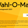 20210903 自分がどの政党に投票すべきかを判定してくれるサイト、Wahl-O-Mat