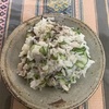 塩さばとキュウリのお手軽混ぜ寿司