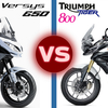 Kawasaki Versys 650 VS Triumph Tiger 800