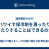 ハワイで保冷剤を貰ったり買ったりすることはできるのか？