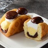 ローソンから「渋皮マロンがのったあんバターワッフル」が新登場！こしあんとバタークリーム入りのスイーツ新商品です